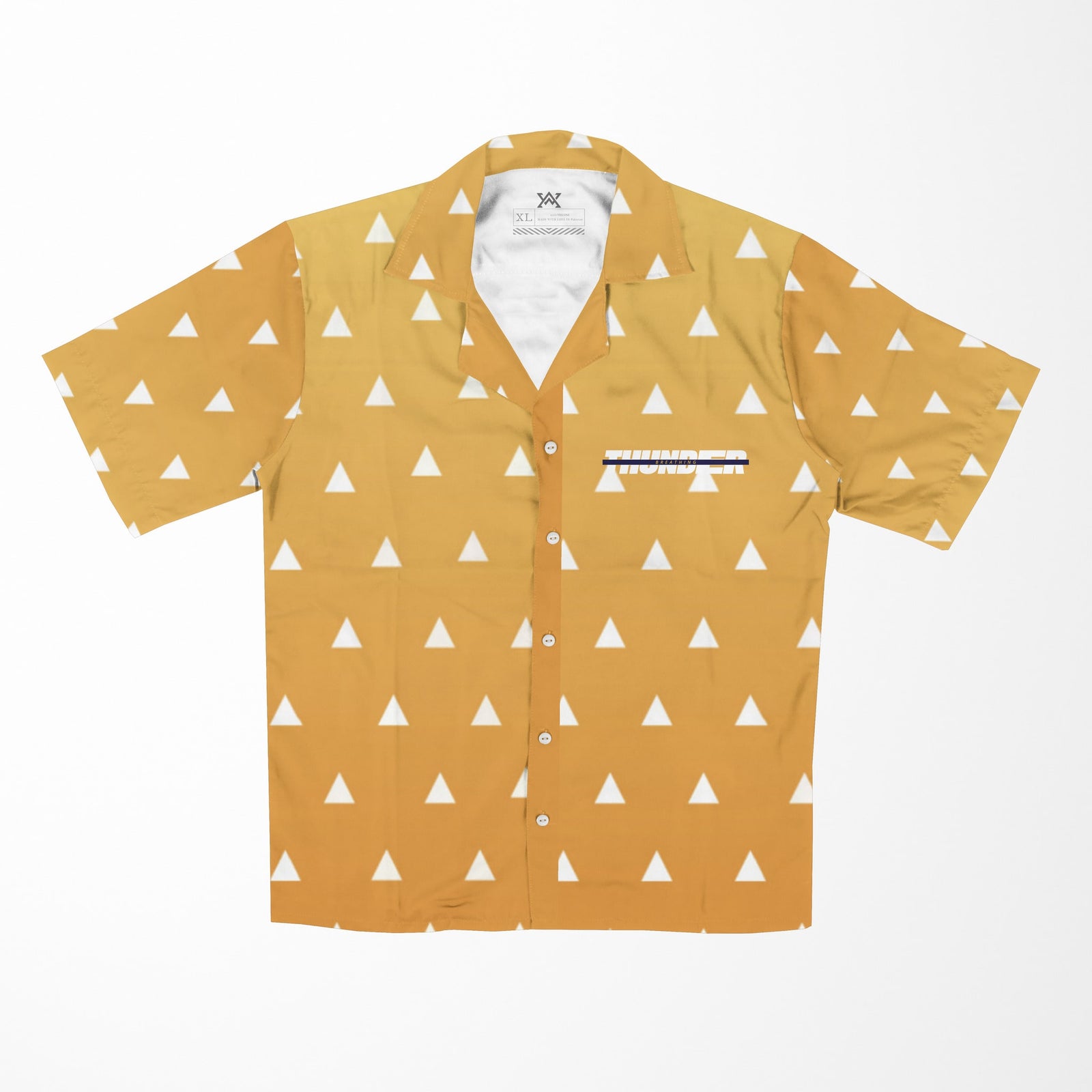 Thunder Breath Demon Slaying Corp Pattern Hawaiian Shirt