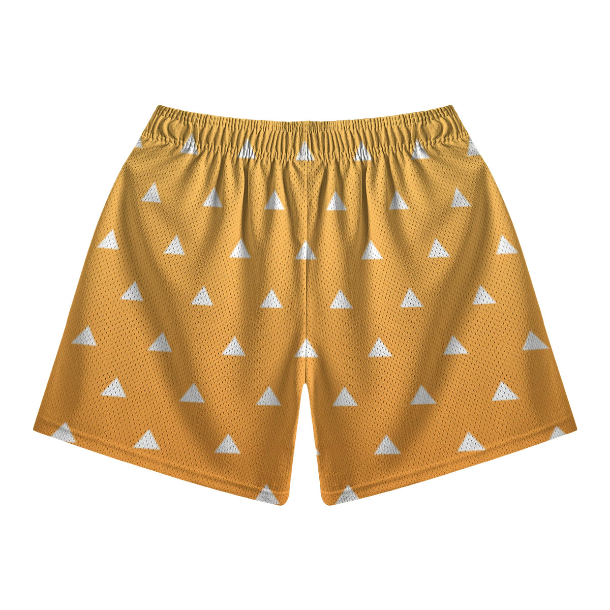 Thunder Breath Demon Slaying Corps Pattern Mesh Shorts