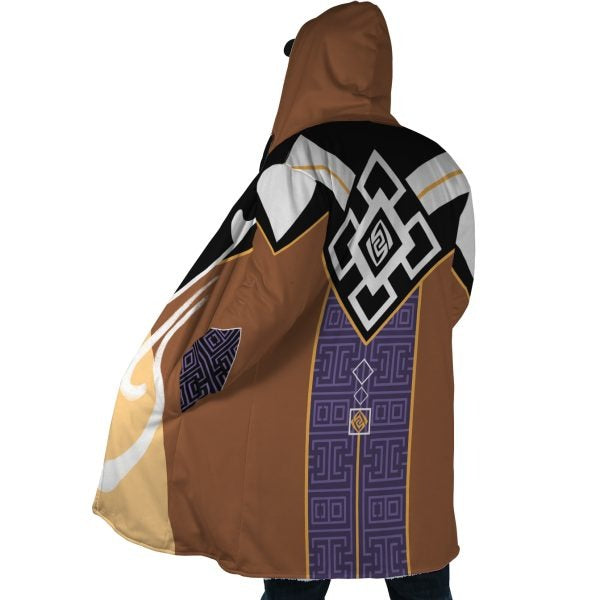 Zhongli Hooded Cloak Coat