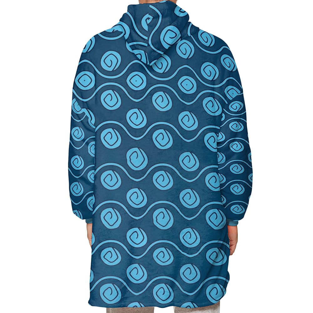 Zoro Arlong Park OP Pattern Oodie Blanket Hoodie