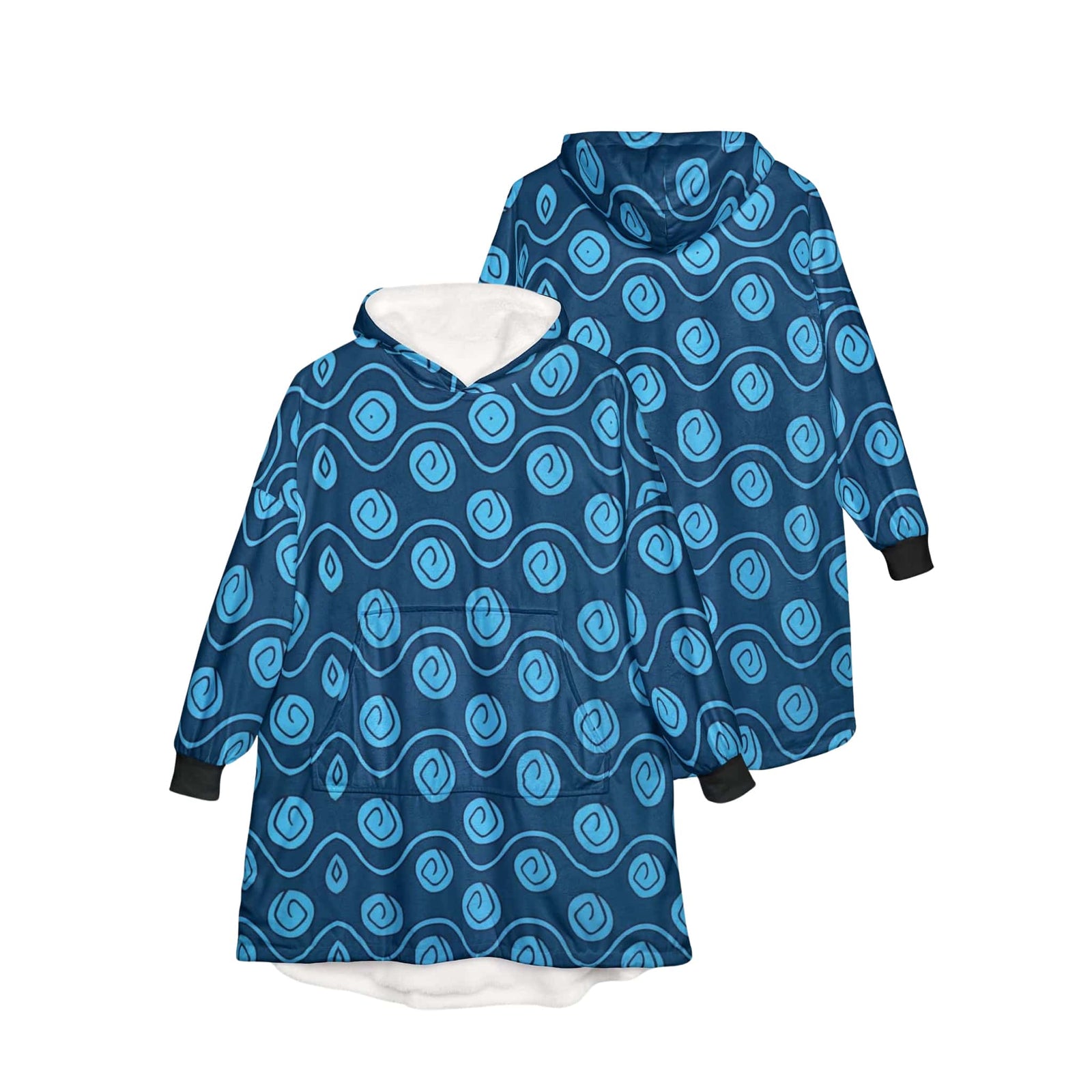 Zoro Arlong Park OP Pattern Blanket Hoodie