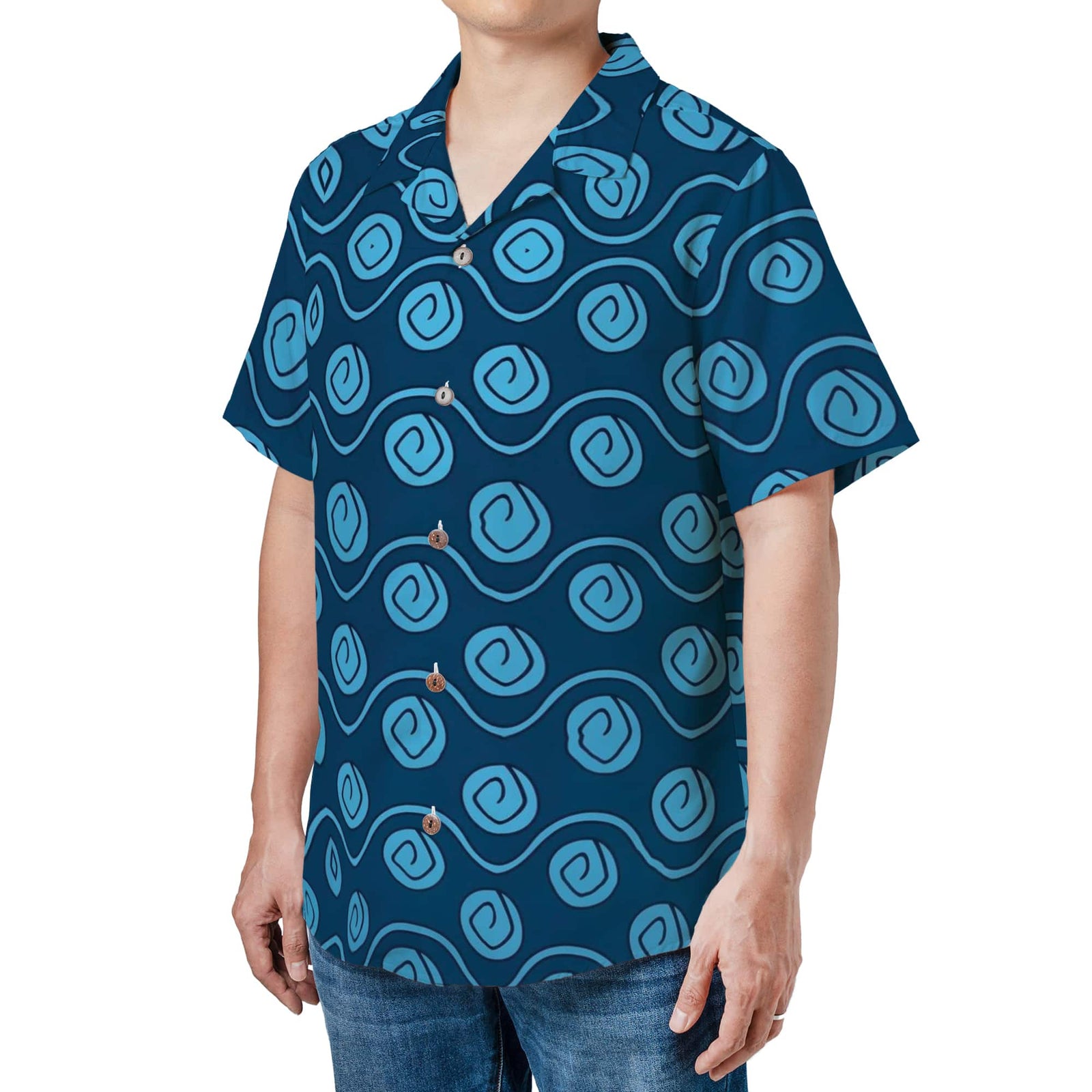 Zoro Arlong Park Pattern Hawaiian Shirt