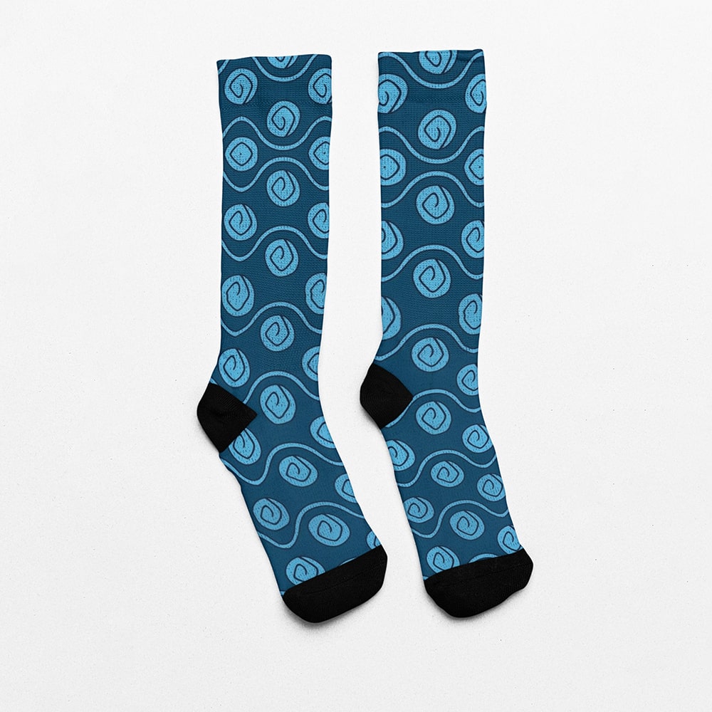 Zoro Arlong Park OP Pattern Socks