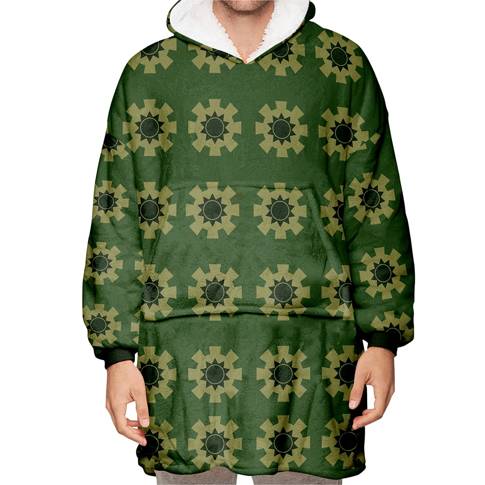 Zoro Kimono OP Pattern Blanket Hoodie