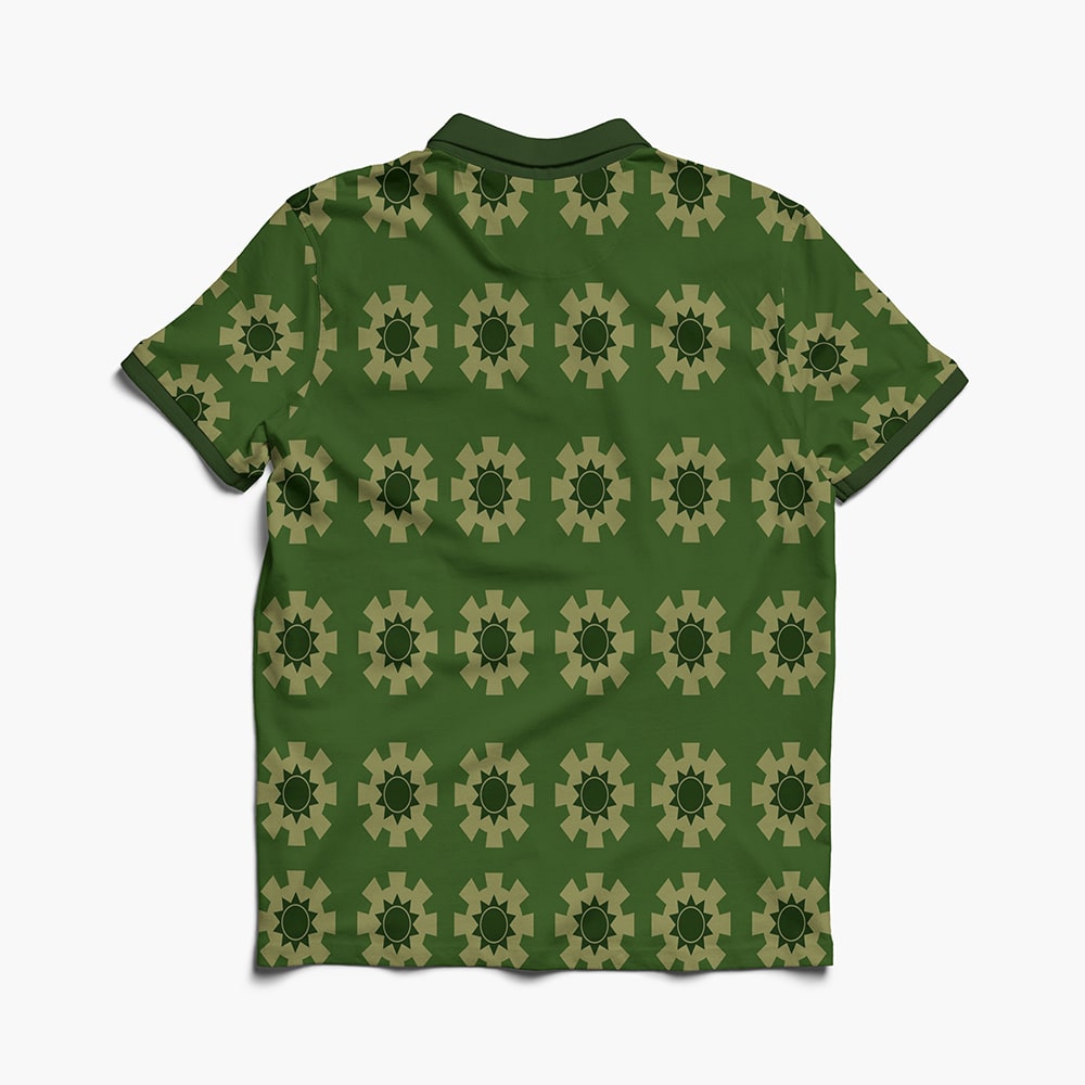 Zoro Kimono OP Pattern Polo Shirt