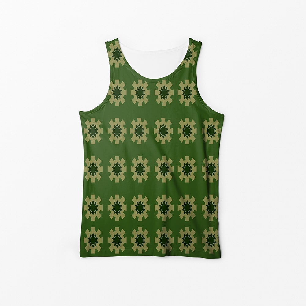 Zoro Kimono OP Pattern Tank Top