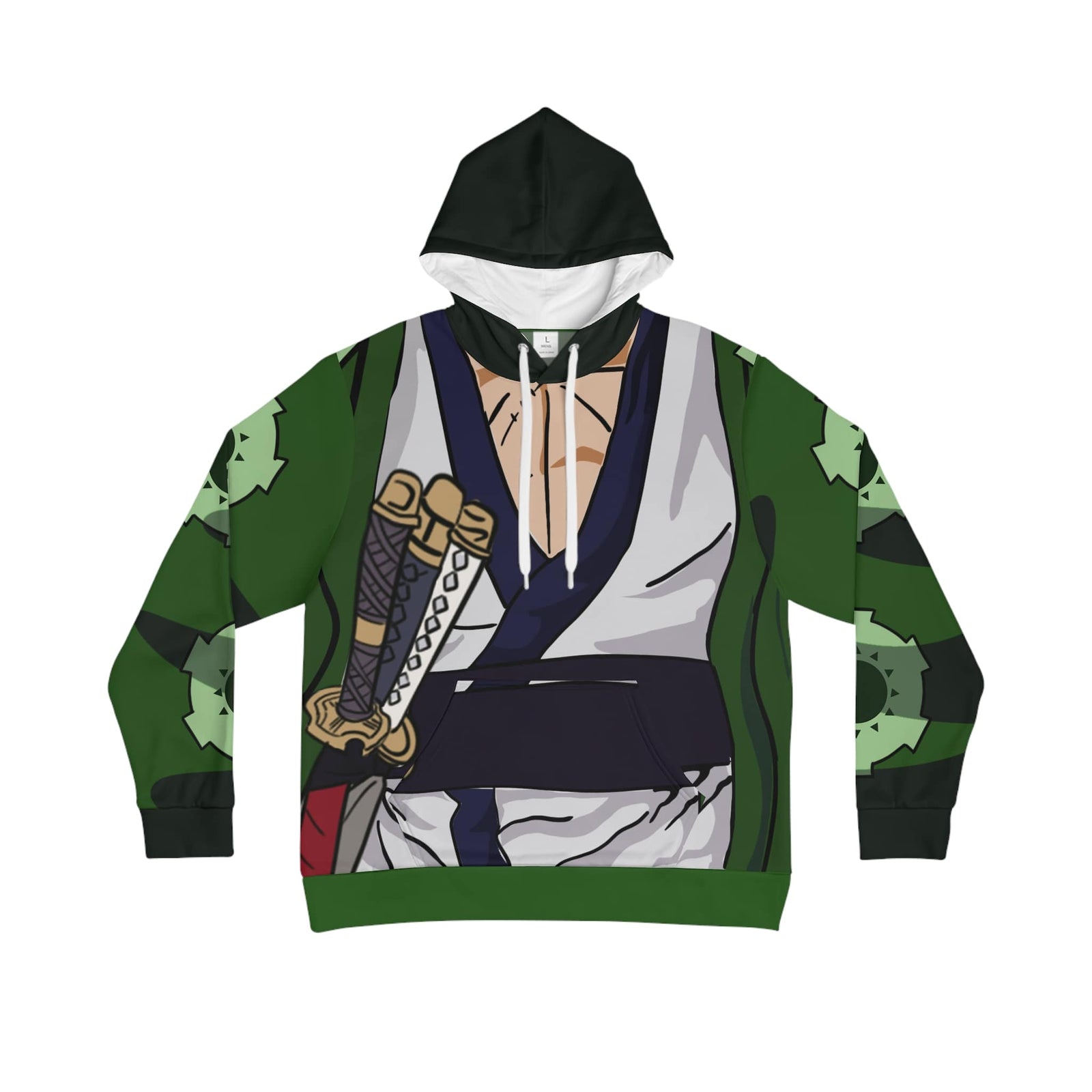 Zoro Wano OP Pullover Hoodie
