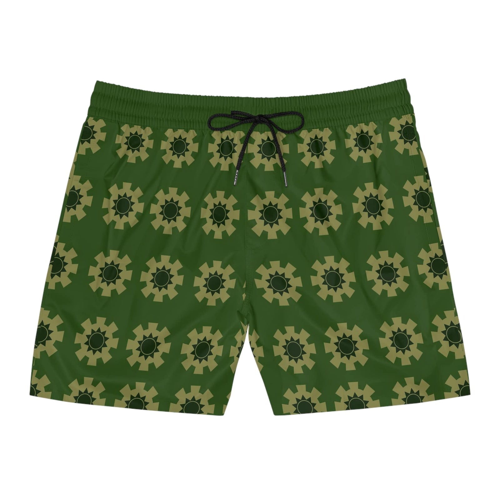 Zoro Wano Country Kimono Pattern Swim Shorts