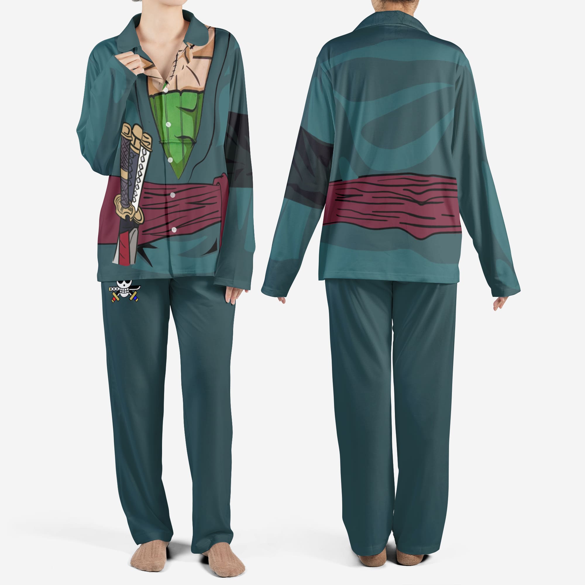 Zoro Wano Kuni Pajamas Set