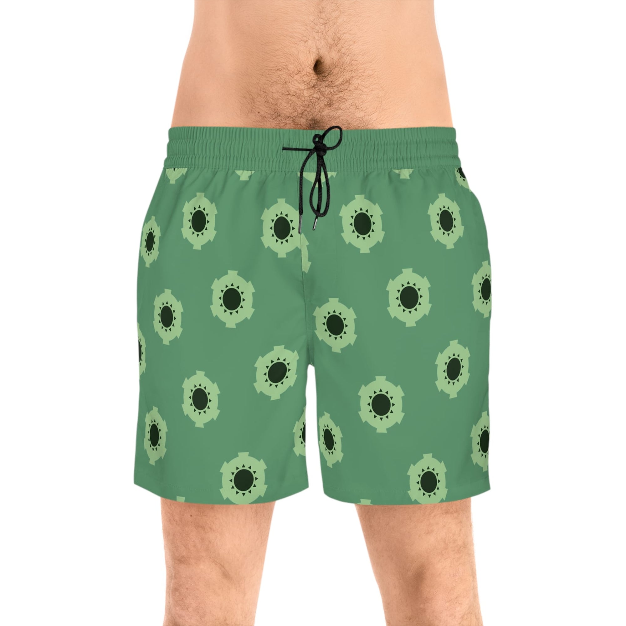 Zoro Wano kuni OP Pattern Swim Shorts