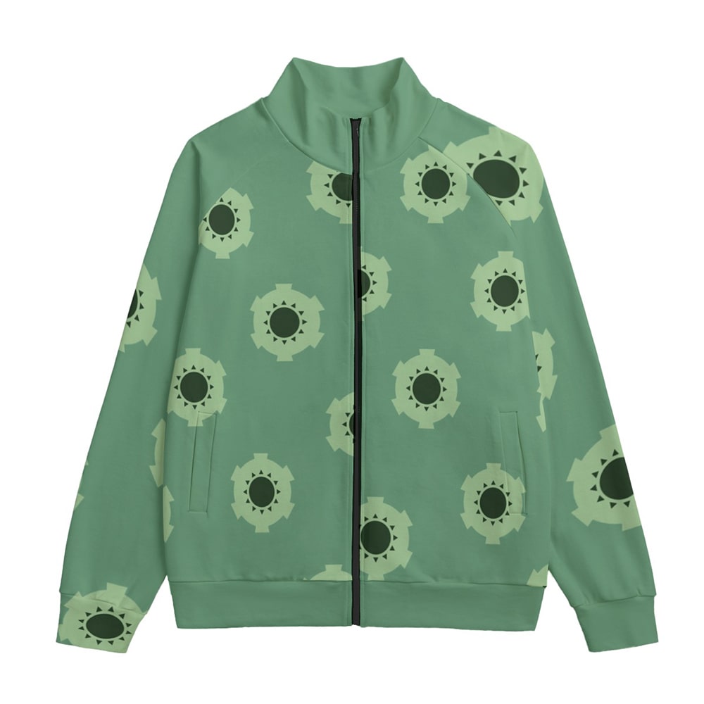 Zoro Wano OP Pattern Collar Jacket