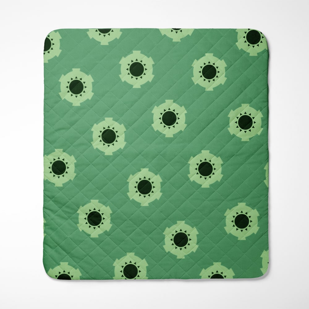 Zoro Wano Arc OP Pattern Bedspread Quilt Set