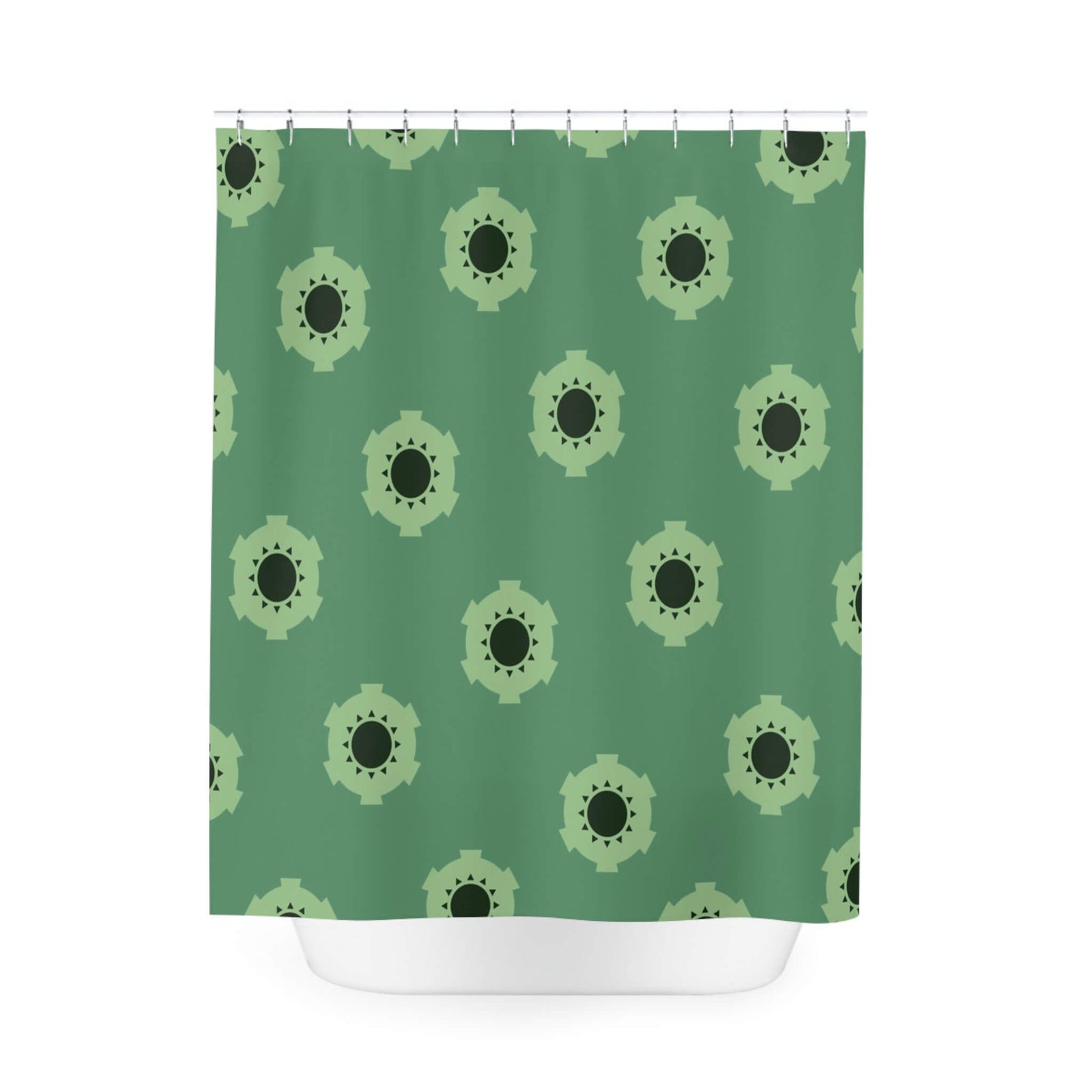 Zoro Wano kuni OP Pattern Shower Curtains