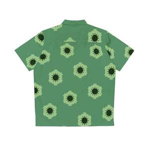Zoro Wano OP Pattern Hawaiian Shirt