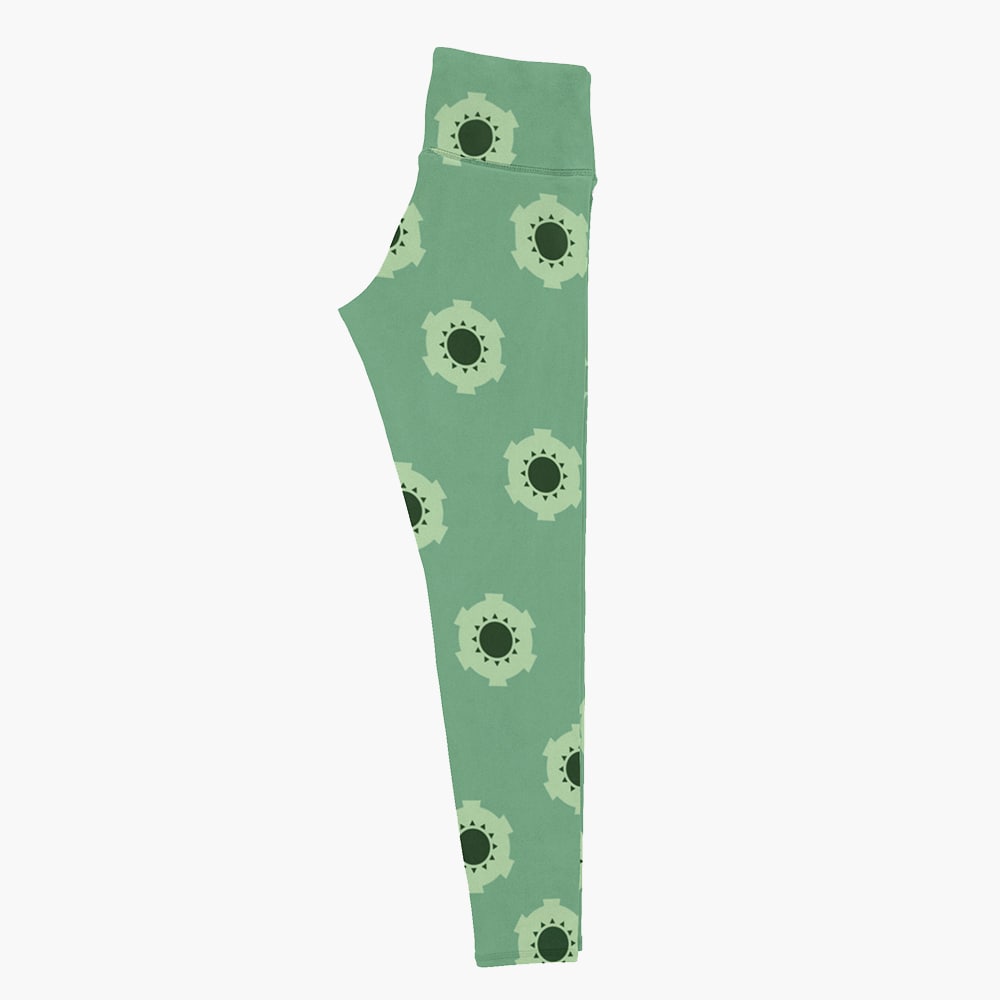 Zoro Wano Country OP Pattern Leggings