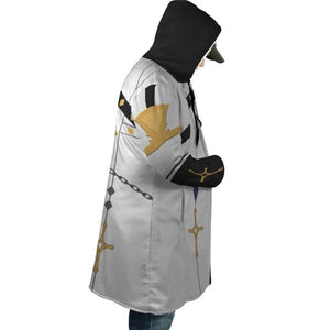 Albedo Genshin Impact Hooded Cloak Coat