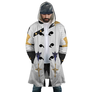 Albedo Genshin Impact Hooded Cloak Coat