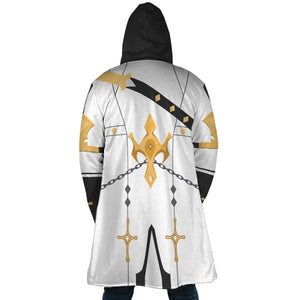 Albedo Genshin Impact Hooded Cloak Coat