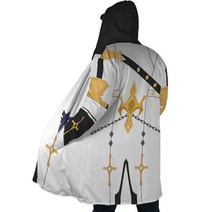 Albedo Genshin Impact Hooded Cloak Coat