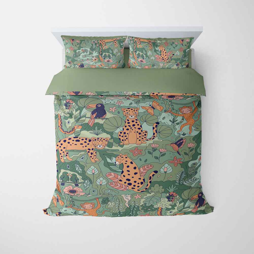 Jungle Animals Comforter Set