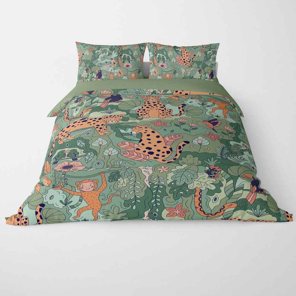 Jungle Animals Duvet Cover Bedding