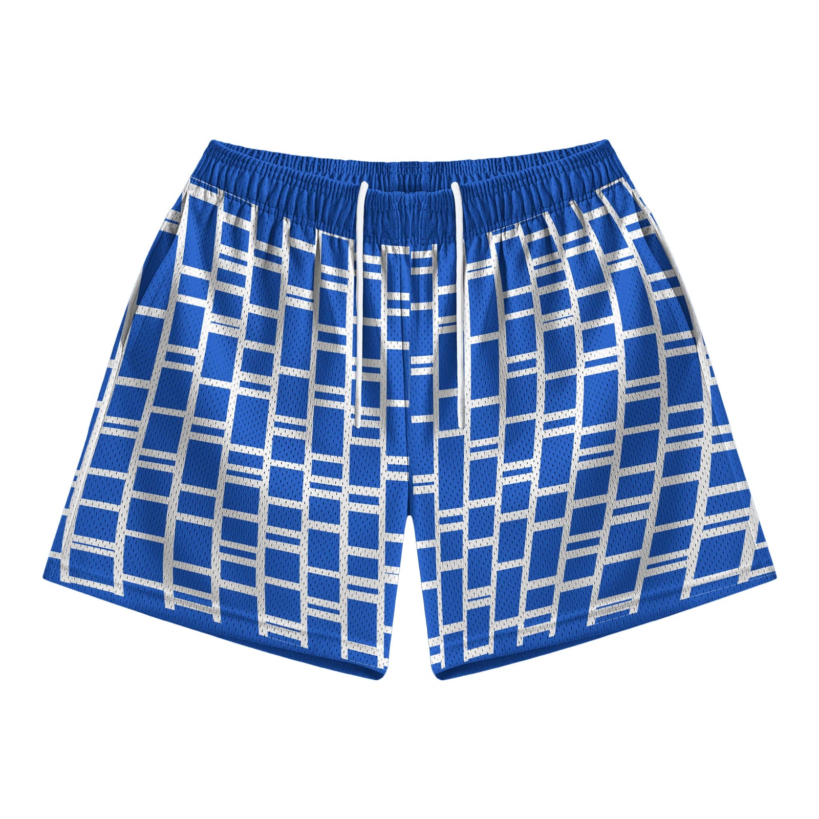 Jolene Classic Pattern Mesh shorts