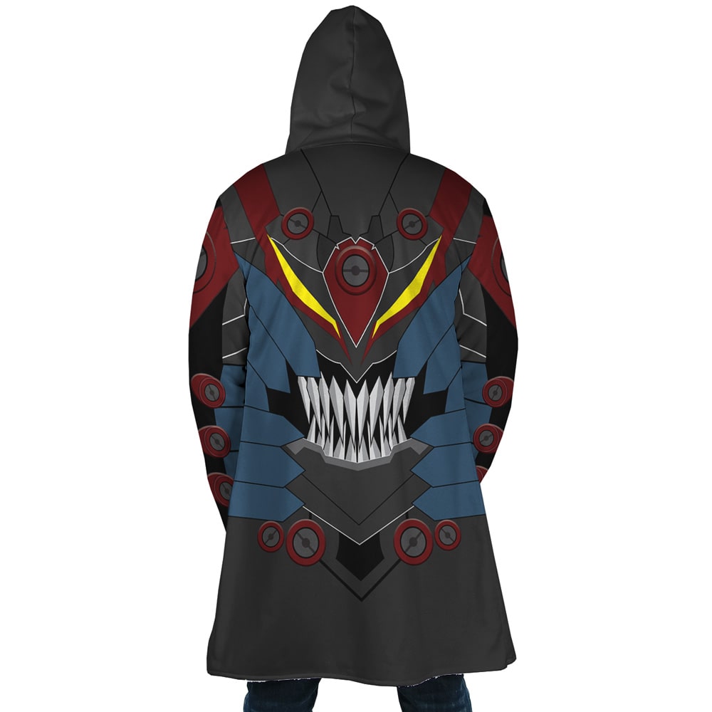 lazengann Hooded Cloak Coat