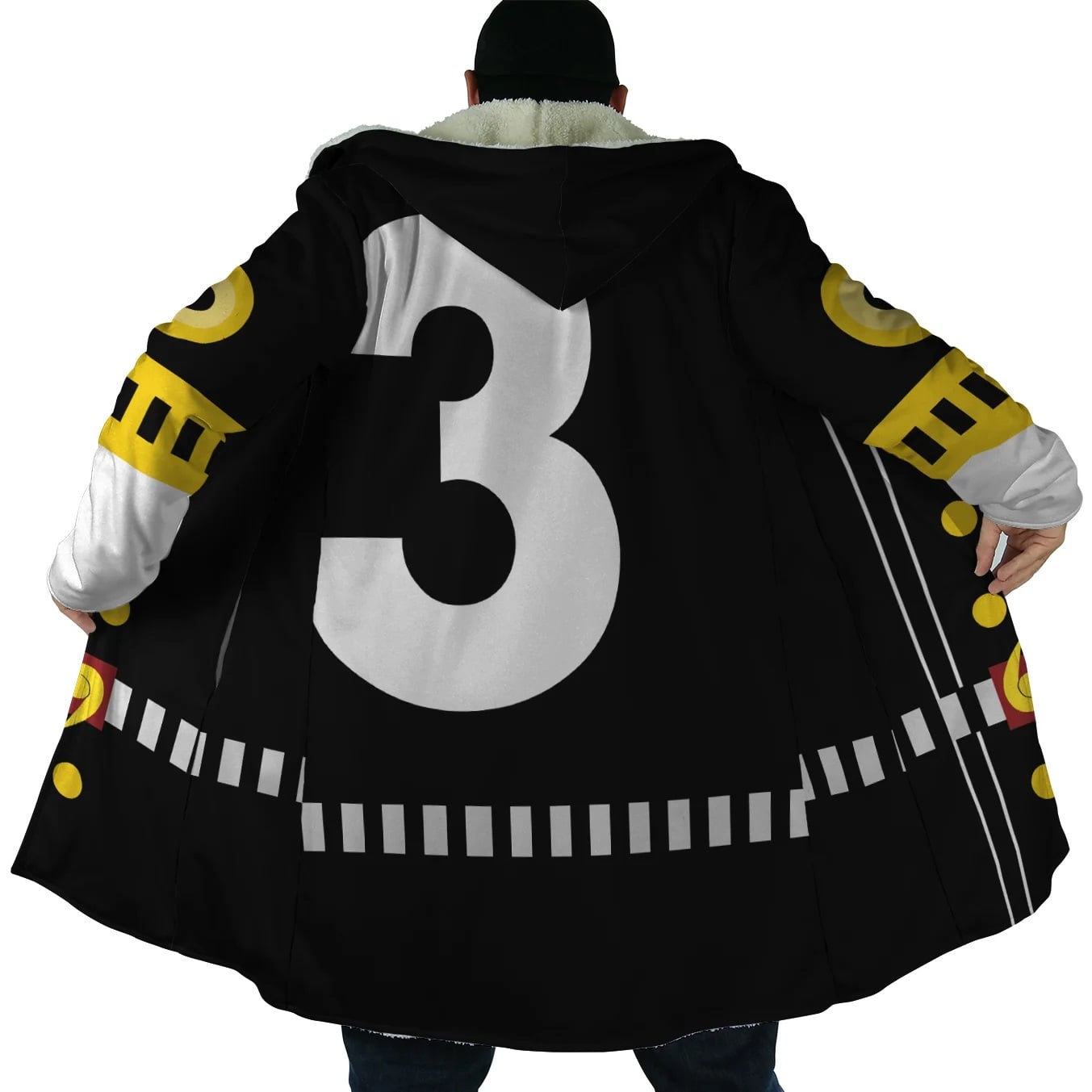 Grema 66 Sanji Cosplay Hooded Cloak