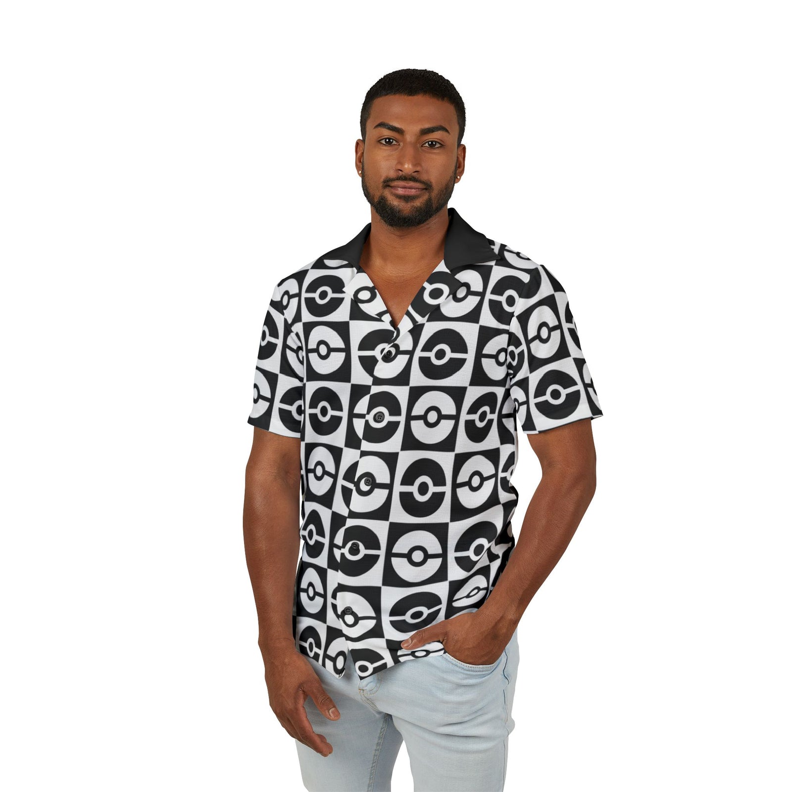 Pokeball Hawaiian Shirt