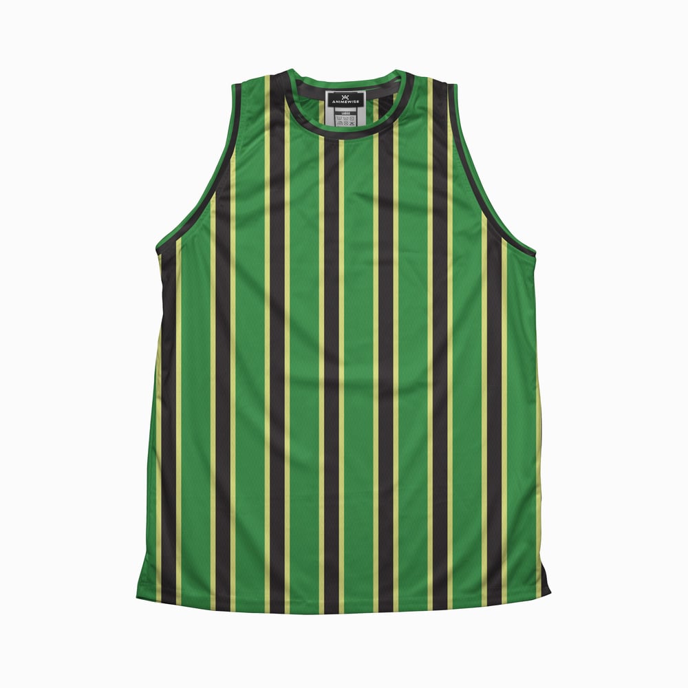 Froppy Boku na Hero Outfit Pattern Basketball Jersey