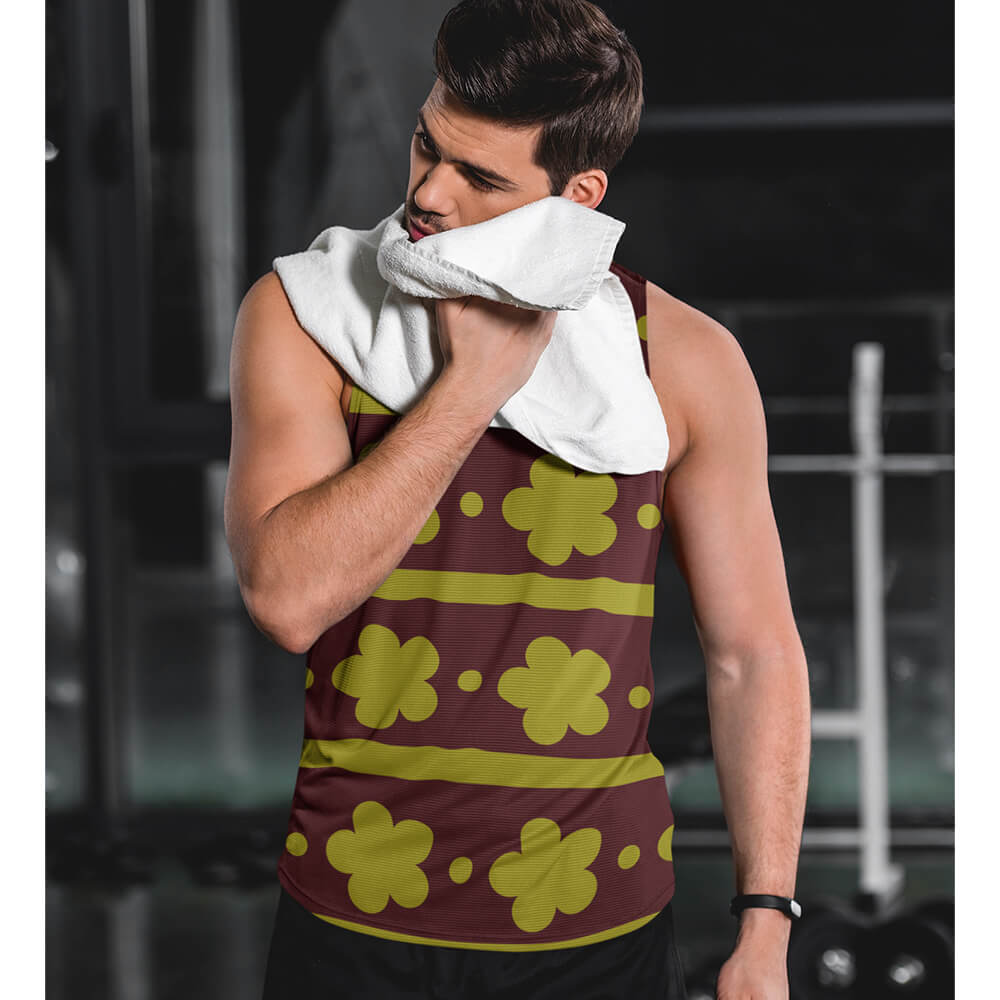 Law Wano Pattern OP Tank Top