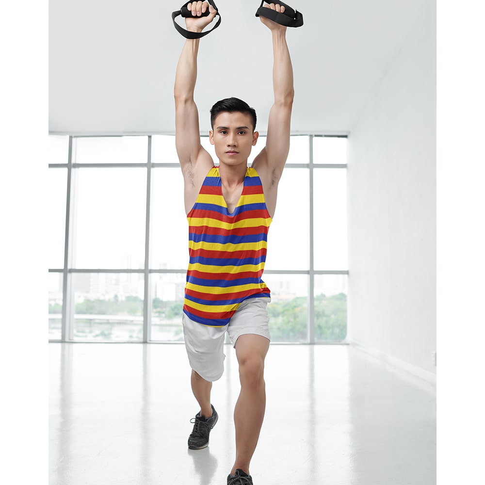 Midoriya Izuku Scarf Pattern Tank Top