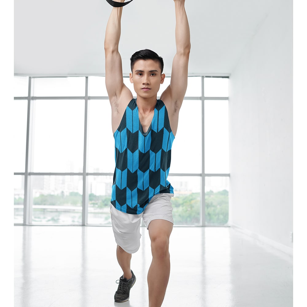 Trapezoid Tessellation  Pattern Tank Top