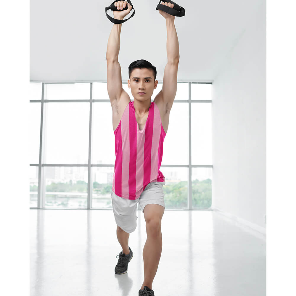 Jinx Arcane Stripes Pattern Tank Top