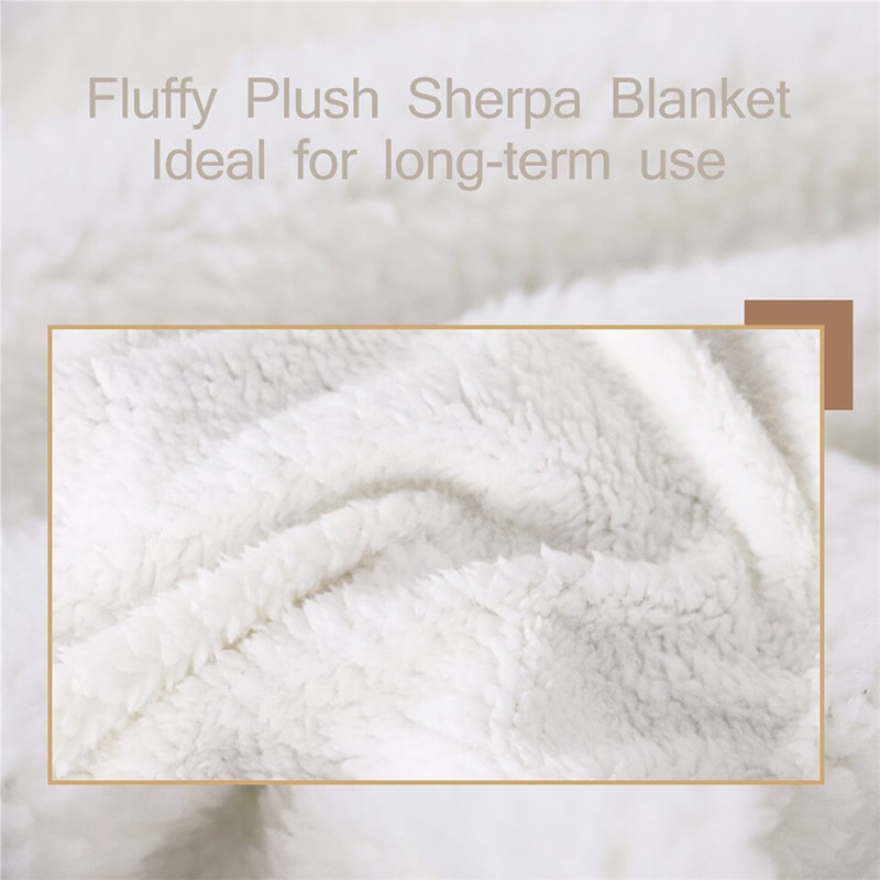 Gojo Faces All Over Brushed JJK Plush Fleece Blanket
