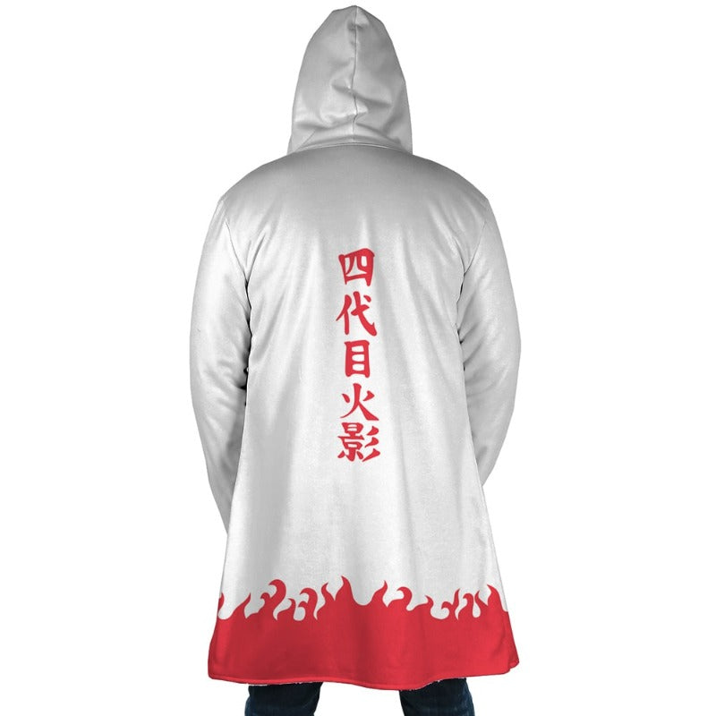 Fourth Shinobi Chief Minato Hooded Fleece Coat