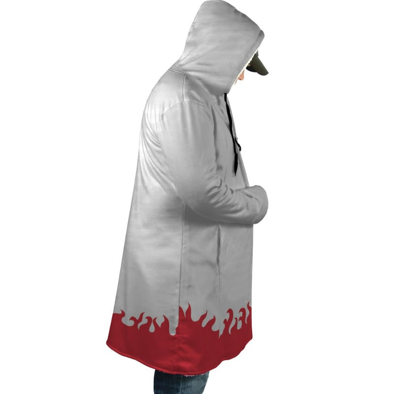 Fourth Shinobi Chief Minato Hooded Fleece Coat