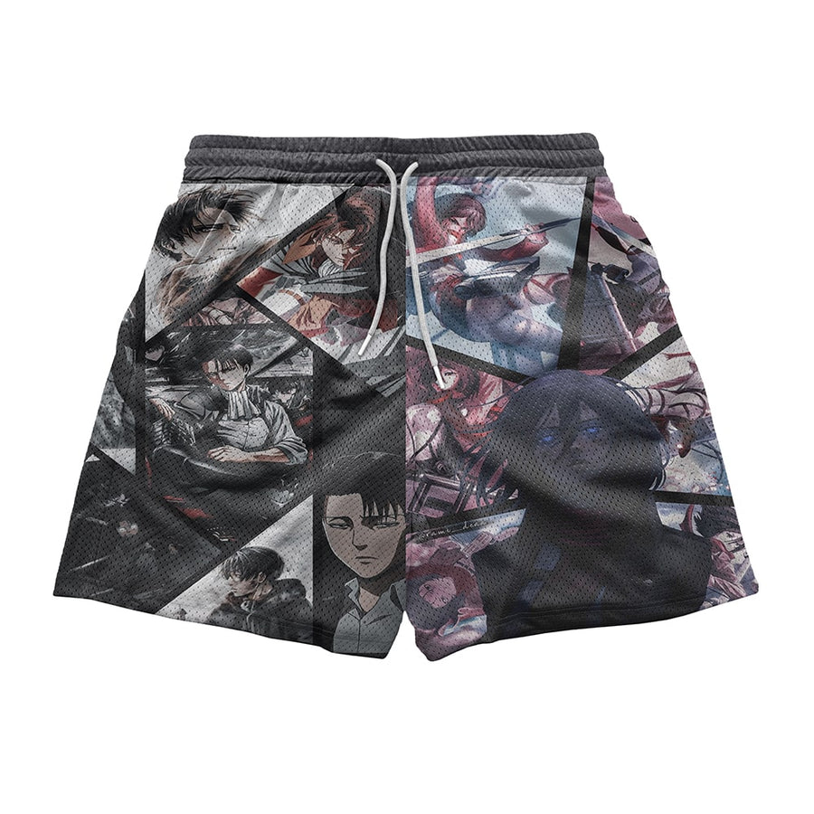 Ackerman's All Over Brushed Mesh shorts