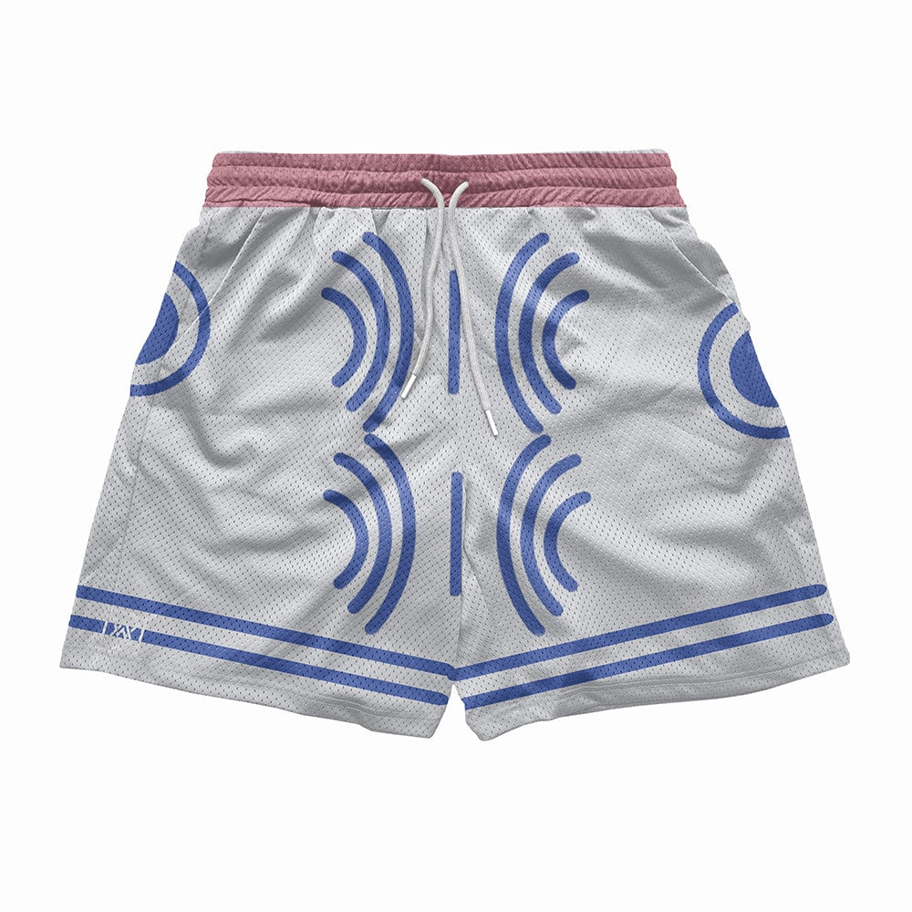 Upper Rank Three Demon Mesh shorts