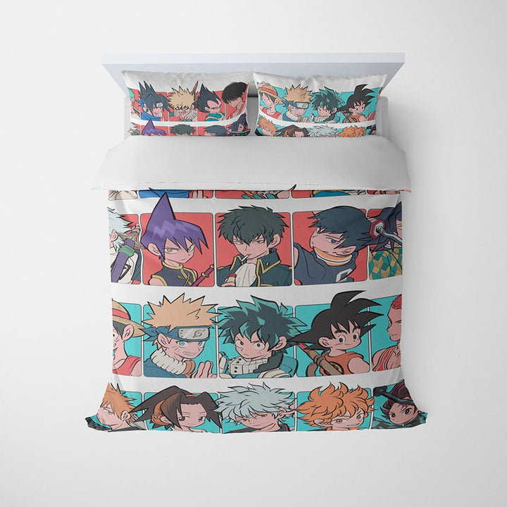 All Anime Legends Crossover Comforter Bedding