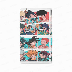 All Anime Legends Crossover Anime Duvet Cover set Bedding