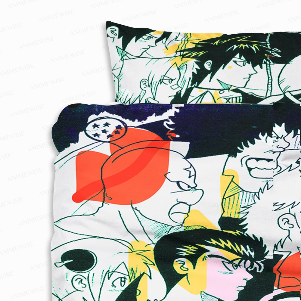 All Anime Legends Duvet Cover Set