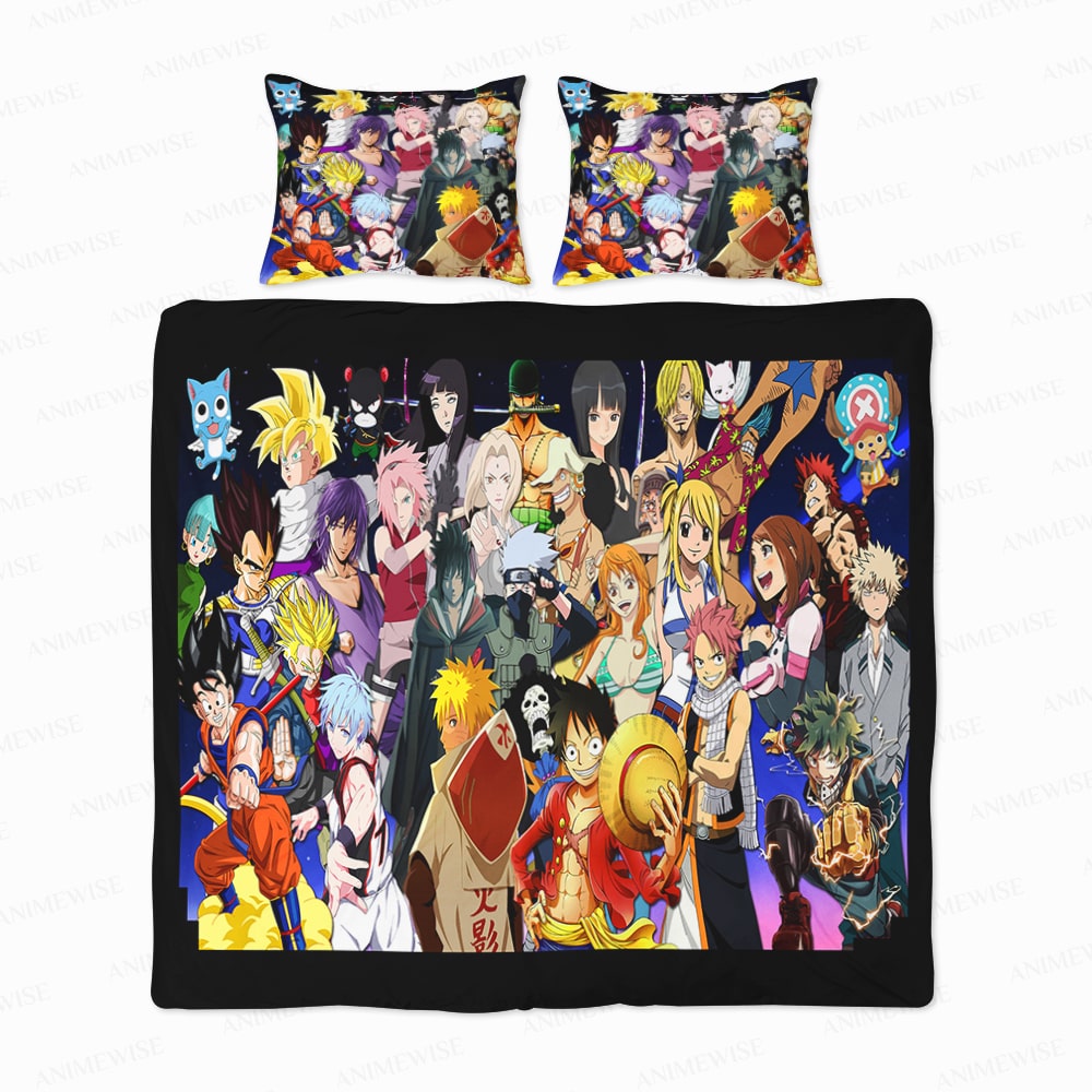 All Manga Love Anime Style Duvet Cover set