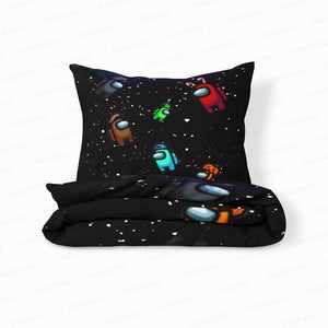 Gaming Spaceship Blend Comforter Set