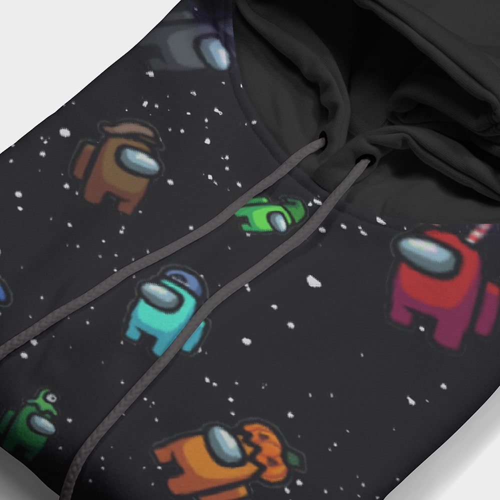 Gaming Spaceship Blend Pullover Hoodie