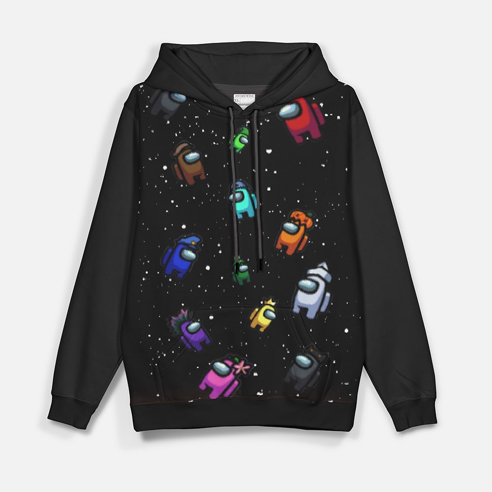 Gaming Spaceship Blend Pullover Hoodie