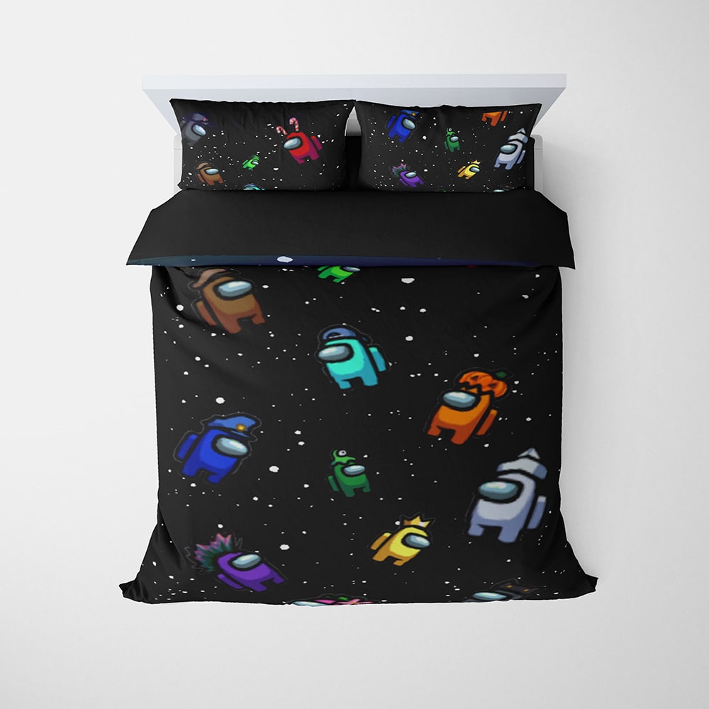 Gaming Spaceship Blend Comforter Set