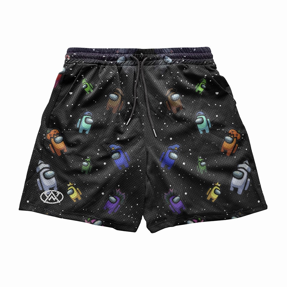 Among Us Universe Blend Mesh shorts