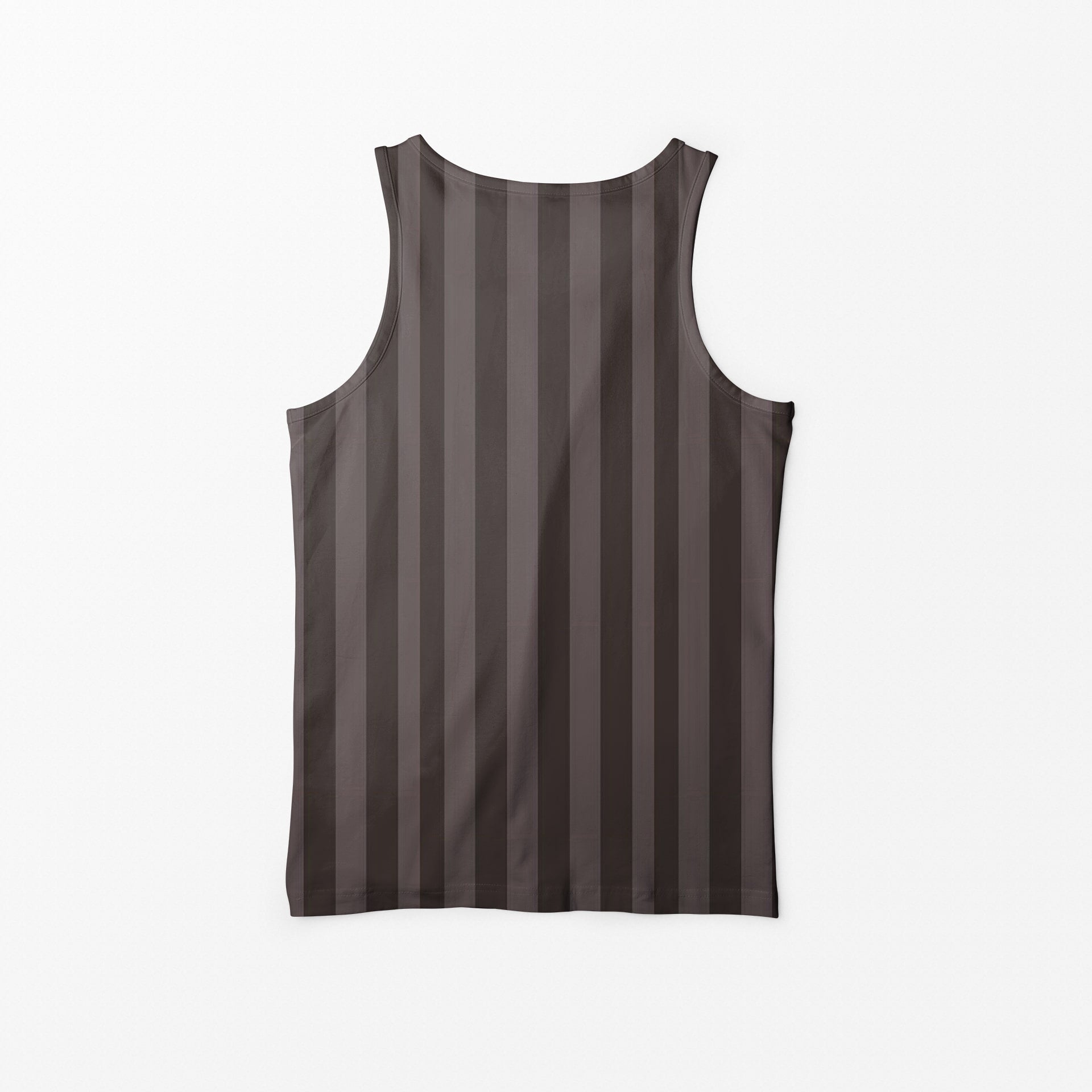 Arcane VI Stripes Design Curved Hem Tank Top