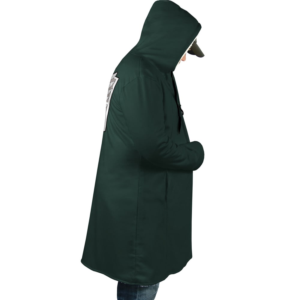 Scouting Legion Emblem Brushed Hooded Cloak Coat